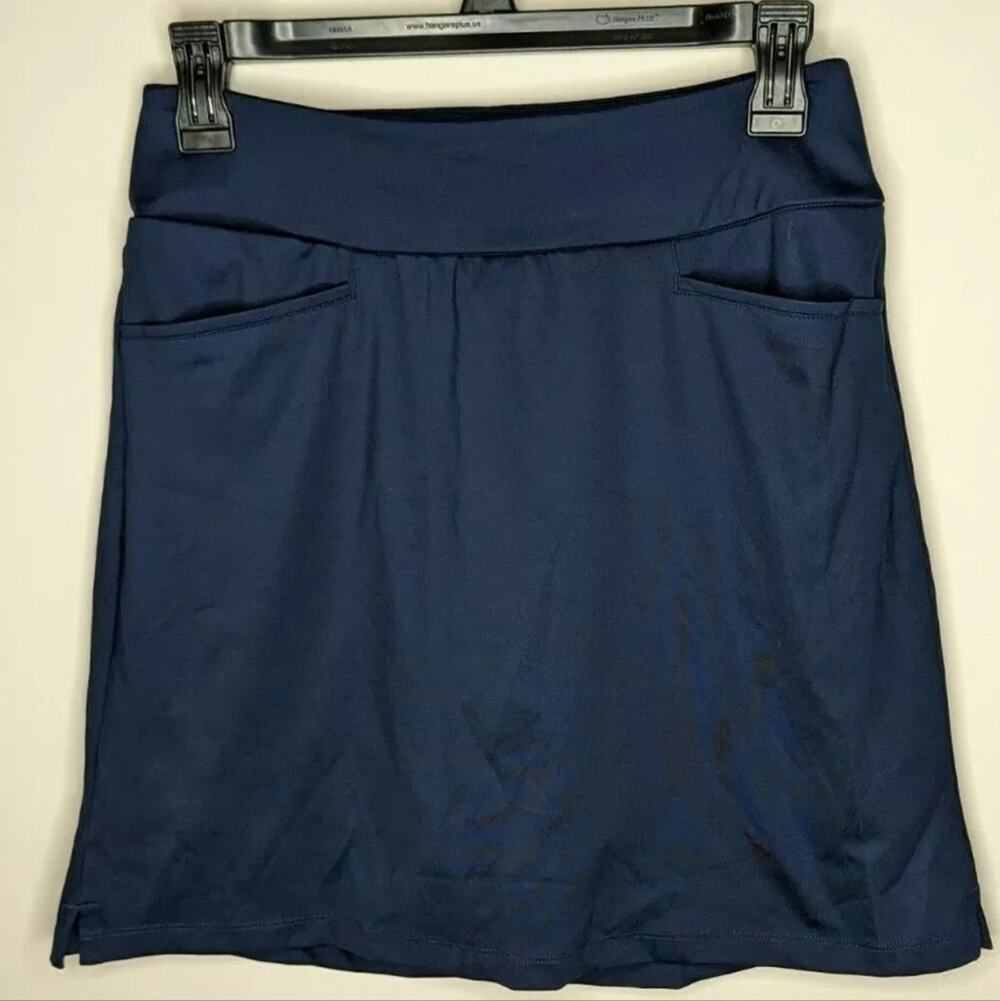 Adidas Golf Ultimate Knit Skort, Navy, Women's XS Long